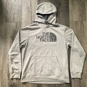The North Face Sweatshirt Pullover Hooded Medium Gray
